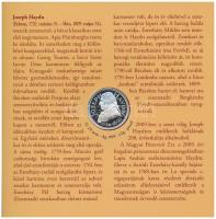 2009. 5Ft-200Ft "Haydn" (7xklf) forgalmi érme sor, benne "Joseph Haydn" Ag emlék...