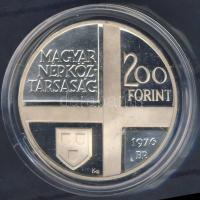 1976. 200Ft Ag "Derkovits" T:PP Csak 5000db!