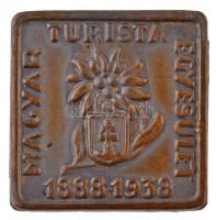 1938. Magyar Turista Egyesület 1888-1938 Cu jelvény (26mm) T:2