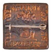 1938. "Magyar Turista Egyesület 1888-1938" Cu jelvény (26mm) T:2