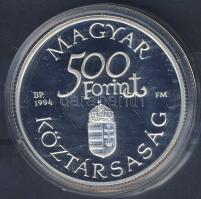 1994. 500Ft Ag "Régi dunai hajók II" T:PP