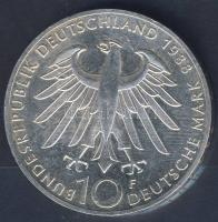 NSZK 1988. 10M Ag "Zeiss" T:BU