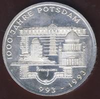 NSZK 1993. 10M Ag "1000 éves Potsdam" T:BU