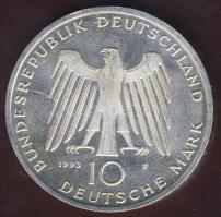 NSZK 1993. 10M Ag "1000 éves Potsdam" T:BU