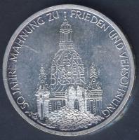 NSZK 1995. 10M Ag "Frauenkirche" T:BU