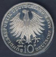 NSZK 1990. 10M Ag "Pour le Mérite" T:BU