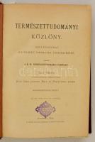 1890 Bp., Természettudományi Közlöny XXII. kötet, 245-256. füzet, kiadói egészvászon kötésben, sérül...