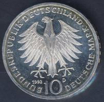 NSZK 1990. 10M Ag "Pour le Mérite" T:BU