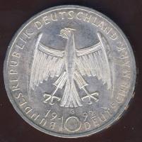 NSZK 1992. 10M Ag "Kollwitz" T:BU