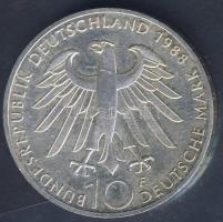 NSZK 1988. 10M Ag "Zeiss" T:BU