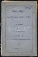 Tomaschek J(ános) P(ál): Geschichte der evang. Kirchengemeinde Ausgb. Conf. in Ofen. Kiadta Dr. Hunfalvy János.  Bp.,1880, Hornszánszky Viktor, 27 p. Német nyelven. Kiadói papírkötésben, a kötése a 16-17. oldal között szétvált, a hátsó borító elvált a könyvtesttől.