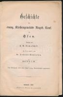 Tomaschek J(ános) P(ál): Geschichte der evang. Kirchengemeinde Ausgb. Conf. in Ofen. Kiadta Dr. Hunf...