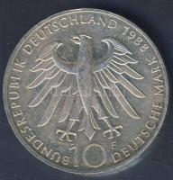 NSZK 1988. 10M Ag "Zeiss" T:BU