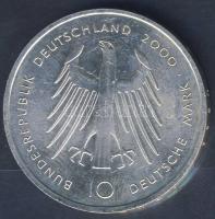 NSZK 2000. 10M Ag "Nagy Károly" T:BU