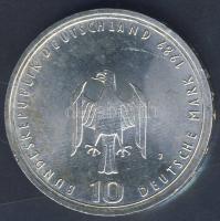 NSZK 1989. 10M Ag "800 éves a hamburgi kikötő" T:BU