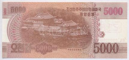 Észak-Korea 2013. 5000W "MINTA" T:I
North Korea 2013. 5000 Won "SPECIMEN" C:UNC