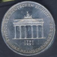 NSZK 1991. 10M Ag "Brandenburg-i kapu" T:BU