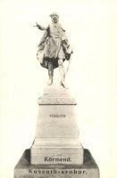 Körmend, Kossuth Lajos szobor. Klösz György és Fia