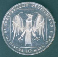 NSZK 1990. 10M Ag "800 éves a Deutscher Orden" T:BU