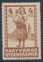 1940 Nagyvárad 4f adománybélyeg