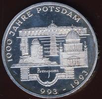 NSZK 1993. 10M Ag "1000 éves Potsdam" T:BU
