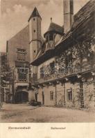 Nagyszeben, Hermannstadt, Sibiu; Rathaushof / Városháza udvara / town hall courtyard