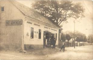 1926 Moha, Hangya Fogyasztási Szövetkezet üzlete és vendéglője, étterem. photo (EK)