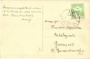 Ózd, Élelmezési Intézet, Tiszti kaszinó, vasúti pálya + Ózd-Bánréve vasúti pecsét