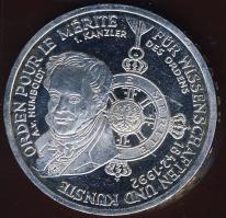 NSZK 1992. 10M Ag "Pour le Mérite" T:BU