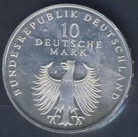 NSZK 1998. 10M Ag "50 éves a német márka" T:BU