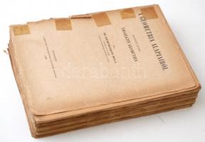 Dr. Kerékjártó Béla: A geometria alapjairól. I. kötet: Az euklidesi geometria elemi felépítése. II. ...