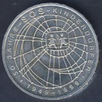 NSZK 1999. 10M Ag "50 éves az SOS Gyermekfalu" T:BU