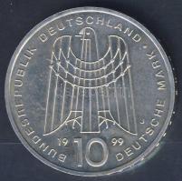 NSZK 1999. 10M Ag "50 éves az SOS Gyermekfalu" T:BU