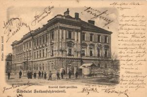 1901 Székesfehérvár, Honvéd tiszti pavilon. Kiadja Eisler Adolf (EK)