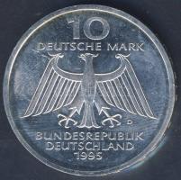 NSZK 1995. 10M Ag "Röntgen" T:BU