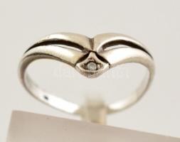 Női ezüst gyűrű. Jelzett / Silver ring size:58 1,9g