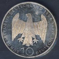 NSZK 1994. 10M Ag "Német Ellenállás" T:BU