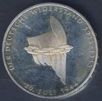 NSZK 1994. 10M Ag "Német Ellenállás" T:BU