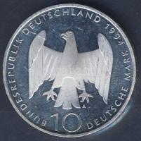 NSZK 1994. 10M Ag "Német Ellenállás" T:BU