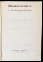 Pető Gyula: Ételkészítési ismeretek. I-III. kötet. A vendéglátóipari szakmunkásképző iskolák számára...
