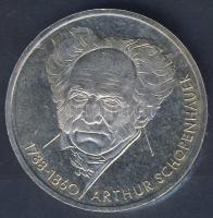 NSZK 1988. 10M Ag "Schopenhauer" T:BU