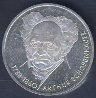 NSZK 1988. 10M Ag "Schopenhauer" T:BU