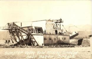 Sumpter Valley, Baker County, Oregon; Gold mining dredge on site. photo