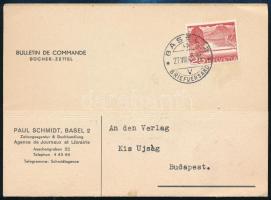 Switzerland 1949, Svájc 1949