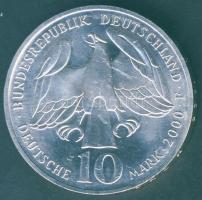 NSZK 2000. 10M Ag "Bach" T:BU