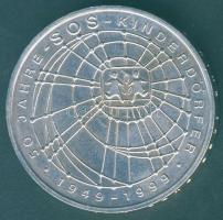 NSZK 1999. 10M Ag "50 éves az SOS Gyermekfalu" T:BU