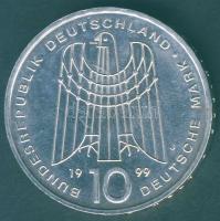 NSZK 1999. 10M Ag "50 éves az SOS Gyermekfalu" T:BU