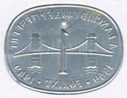 1949. 1Ft "A Lánchíd ujjáépítéséért 1849-1949" Al bárca T:2