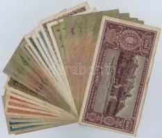 Vegyes: 30db-os korona-pengő tétel T:III,III-