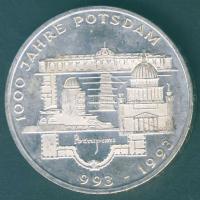 NSZK 1993. 10M Ag "1000 éves Potsdam" T:BU